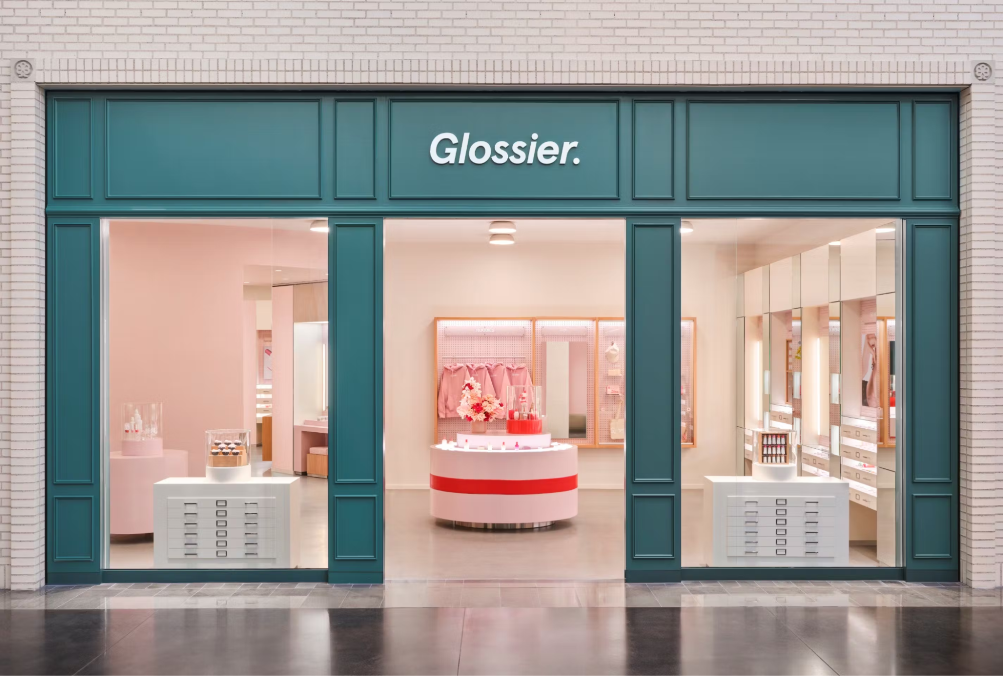 Glossier is a beauty brand that started online, using social media and customer feedback